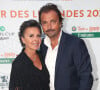 Semi-exclusif - Henri Leconte et sa femme Maia Leconte Valero au dîner des Légendes organisé par M.Bahrami au Fouquet's dans les cadre des Internationaux de France de Tennis de Roland Garros 2022, à Paris, France, le 3 juin 2022. © Bertrand Rindoff/Bestimage