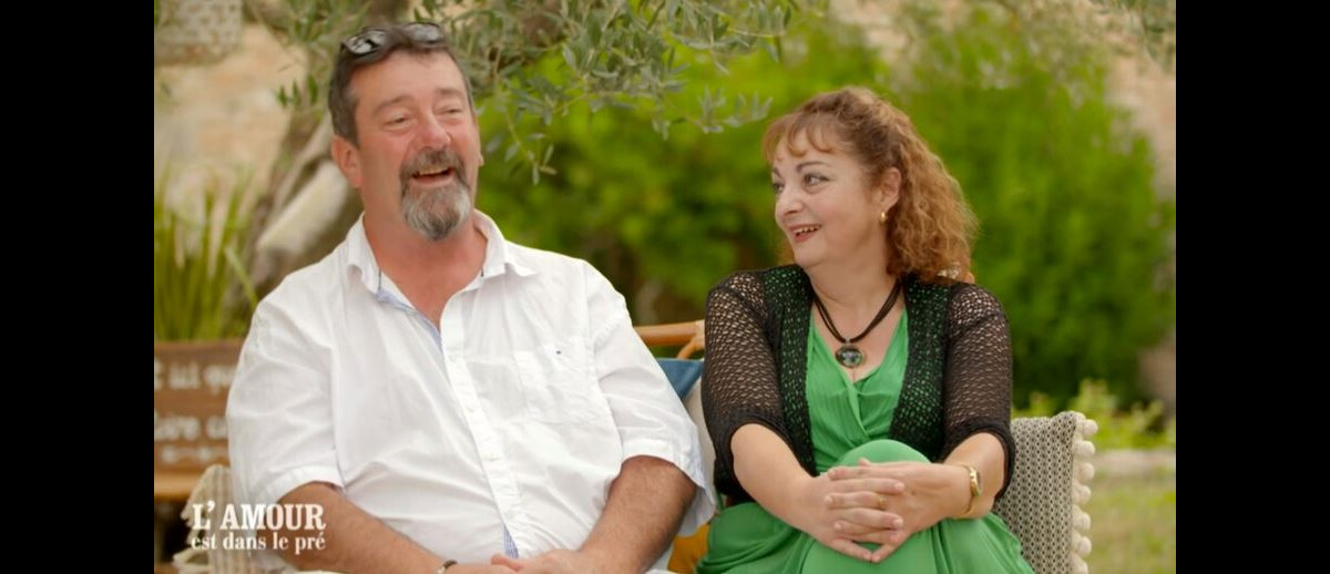 Photo Vincent le Vigneron et MarieJeanne lors du bilan de "L'amour