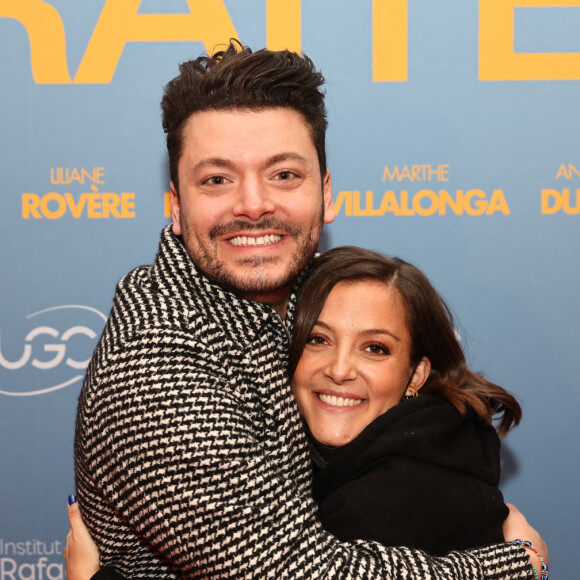 Kev Adams, Camille Lellouche - Avant-première du film "Maison de retraite" au cinéma Le Grand Rex à Paris le 10 Février 2022. © Rubens Hazon/Bestimage