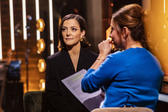 Camille Lellouche sur le plateau de l'émission "On Est En Direct" à Paris, le 11 décembre 2021. © Jack Tribeca/Bestimage