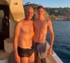 Zinedine Zidane et son fils Eliaz sur Instagram. Le 20 juillet 2021.