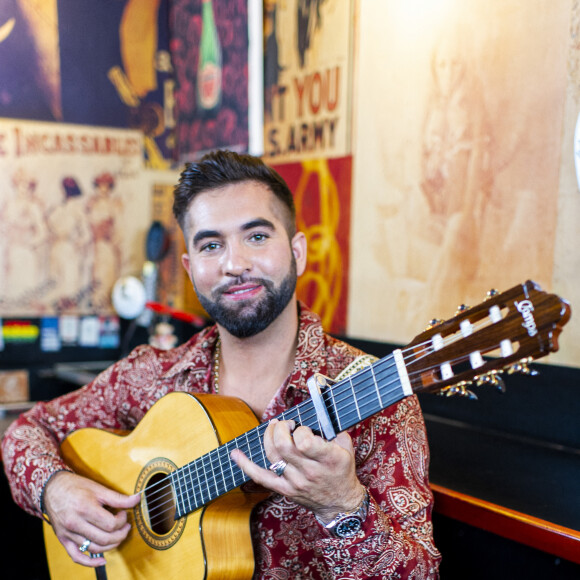 Kendji Girac - Backstage de l'émission "Psychodon, Unis face aux maladies psychiques" à l'Olympia à Paris et diffusée sur C8, le 6 octobre 2020. © Pierre Perusseau/Bestimage 