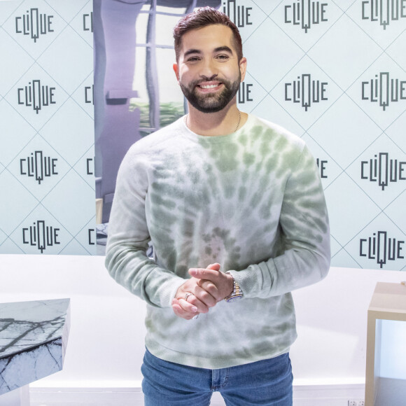 Kendji Girac - Enregistrement de l'émission Clique, présentée par M. Achour et diffusée en clair sur Canal + le 14 mars 2021 - Paris le 12/03/2021 - © Jack Tribeca / Bestimage 