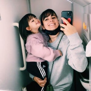 Alizée et sa fille Maggy sur Instagram. Le 20 février 2022.