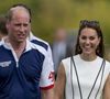 Le prince William et Kate Middleton - Match de polo caritatif Out-Sourcing Inc au Guards Polo Club, Smiths Lawn à Windsor