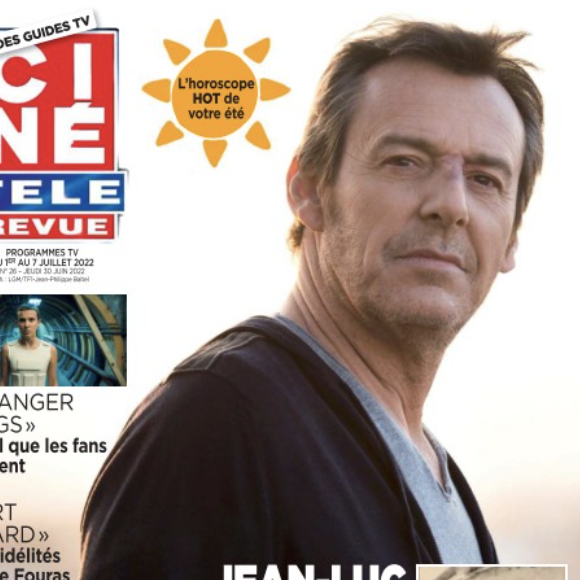 Jean-Luc Reichmann fait la couverture du numéro de "Ciné Télé Revue" paru le 30 juin 2022