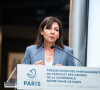 Anne Hidalgo lors de la présentation du projet de réaménagement des berge de Notre Dame de Paris, France, le 27 juin 2022. © Baptiste Autissier/Panoramic/Bestimage