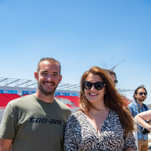 Marlène Schiappa, secrétaire d'Etat, chargée de l'Économie sociale et solidaire et de la Vie associative, Deuxième édition du challenge caritatif "Talon Pointe Saison 2 / Can-Am" sur le circuit Paul Ricard au Castellet, France, le 9 juillet 2022. © Patrick Carpentier/Bestimage 