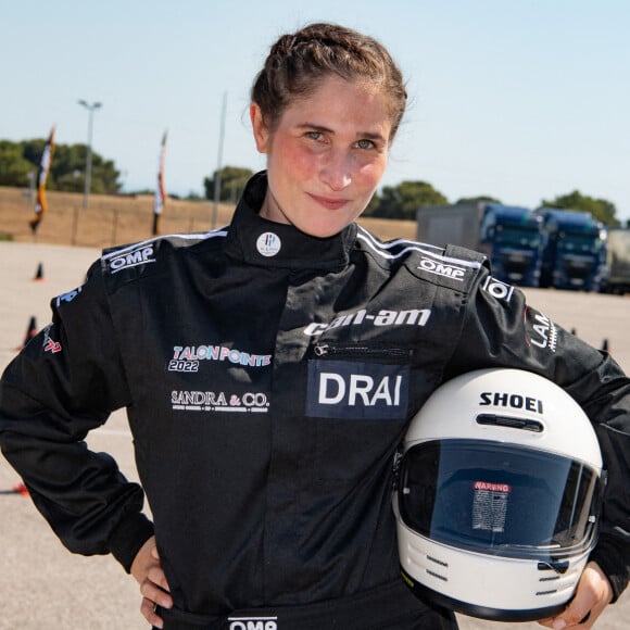 Joséphine Draï - Deuxième édition du challenge caritatif "Talon Pointe Saison 2 / Can-Am" sur le circuit Paul Ricard au Castellet, France, le 8 juillet 2022. © Patrick Carpentier/Bestimage 