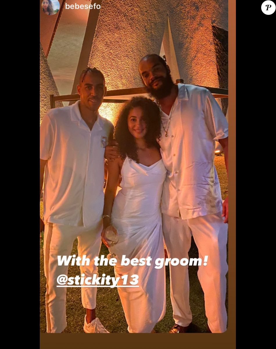 Fête en blanc pour le mariage de Joakim Noah et Lais Ribeiro.