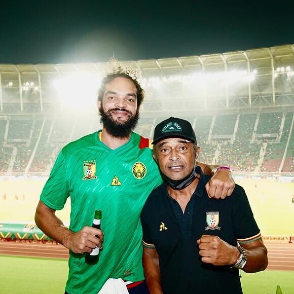 Yannick Noah et son fils Joakim sur Instagram.