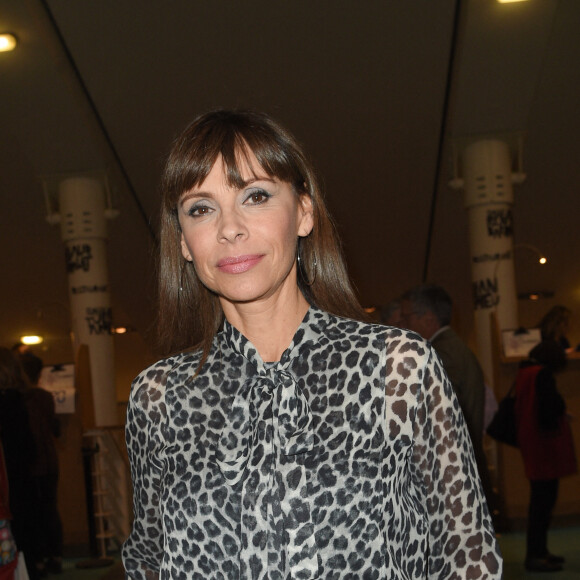 Mathilda May - Générale de la pièce "Le Banquet" au théâtre du Rond-Point à Paris le 11 octobre 2018. © Coadic Guirec/Bestimage