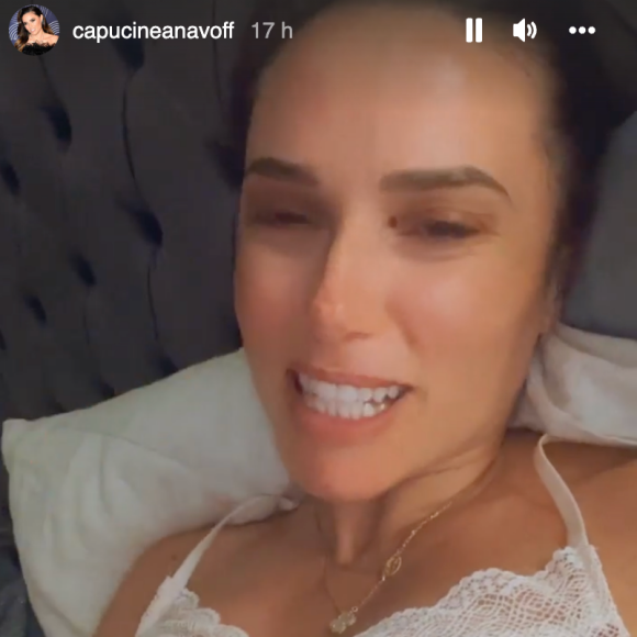 Capucine Anav sur Instagram mardi 12 juillet 2022.