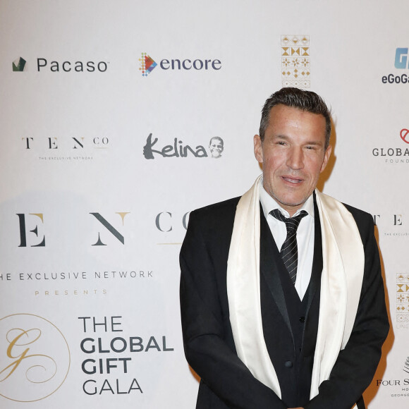 Benjamin Castaldi - Photocall de la 10ème édition du "Global Gift Gala 2021" à l'hôtel Four Seasons Hotel George V à Paris le 30 octobre 2021. © Marc Ausset Lacroix/Bestimage