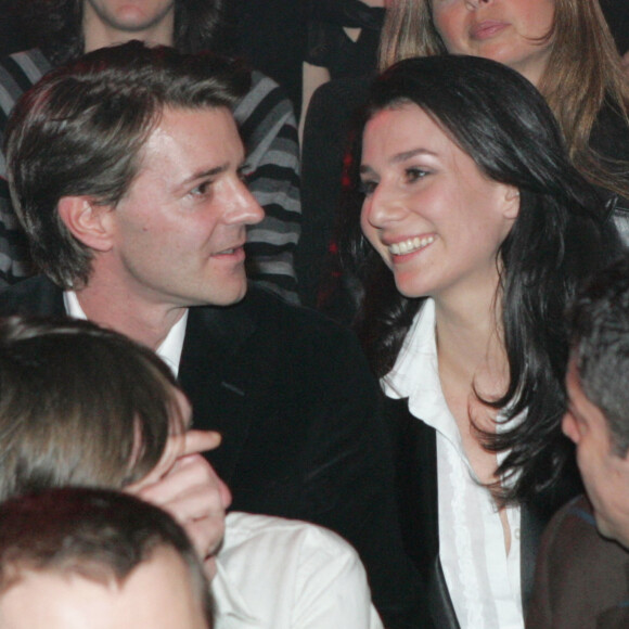Archives : François Baroin et Marie Drucker aux Victoires de la musique en 2007.
