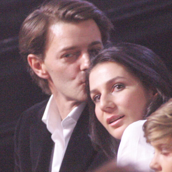 Archives : François Baroin et Marie Drucker aux Victoires de la musique en 2007.