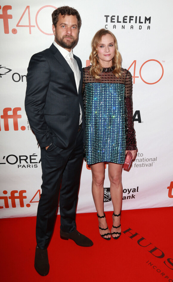 Diane Kruger et son compagnon Joshua Jackson à la première de 'Disorder' lors du Festival international du film 2015 à Toronto, le 17 septembre 2015