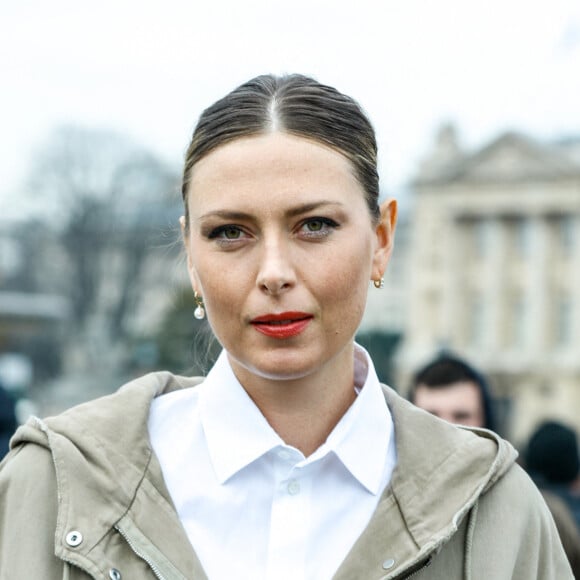 Maria Sharapova - Arrivées au défilé Dior Femme Automne/Hiver 2022/2023 lors de la Fashion Week de Paris, France© Veeren-Clovis/Bestimage
