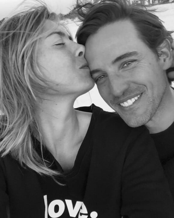 Maria Sharapova et son fiancé Alexander Gilkes sur Instagram.