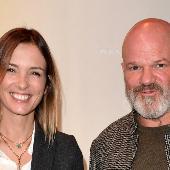 Isabelle Ithurburu et Philippe Etchebest lors de la soirée de lancement du nouveau Range Rover au Pavillon Vendôme à Paris le 4 novembre 2021. © Veeren / Bestimage 