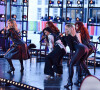 Nicole Scherzinger, Kimberly Wyatt, Ashley Roberts, Carmit Bachar, Jessica Sutta - Le groupe "The Pussycat Dolls" sur la scène du "One Show" à Londres, le 26 février 2020.