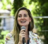 Marie Portolano lors du festival International du Journalisme à Couthures-sur-Garonne, France, le 15 juillet 2022. © Thierry Breton /Panoramic/Bestimage