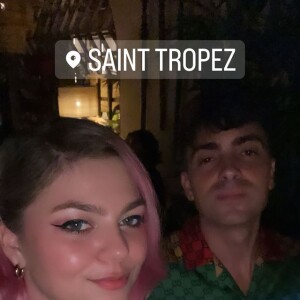 Louane et Florian Rossi à Saint-Tropez le 19 juillet 2022