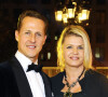 Michael Schumacher, recompense, et sa femme Corinna lors du 31eme Gala des Legendes du Sport, Deutscher Sportpresseball, a l'opera de Francfort. Le 10 novembre 2012 