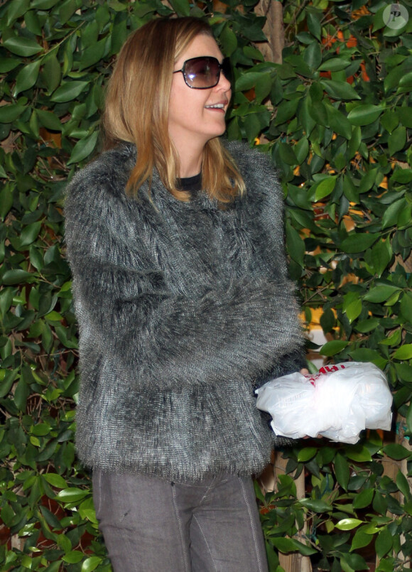 Ellen Pompeo s'est rendue au restaurant Ago à Los Angeles le 4 février 2010