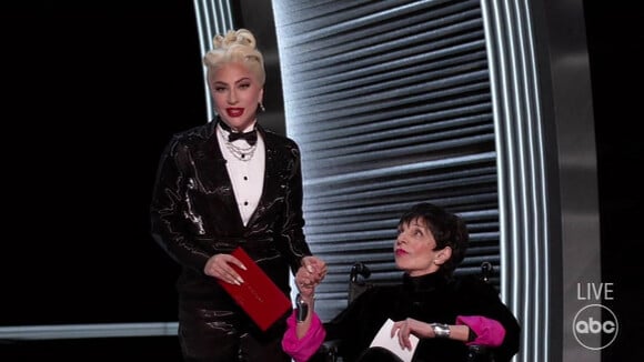 Lady Gaga et Liza Minnelli - People lors de la 94ème édition de la cérémonie des Oscars à Los Angeles. Le 27 mars 2022. 