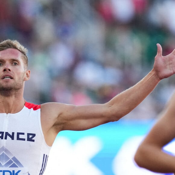 Kevin Mayer a été sacré champion du monde du décathlon à Eugene (Oregon) dimanche 24 juillet. Photo par Martin Rickett/PA Wire/ABACAPRESS.COM