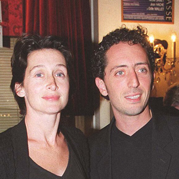 Anne Brochet et Gad Elmaleh - Générale "Fernando Krapp m'a écrit cette lettre" au Théâtre Montparnasse.
