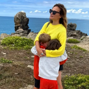 Mélanie Maudran passe ses vacances en Bretagne avec sa famille - Instagram