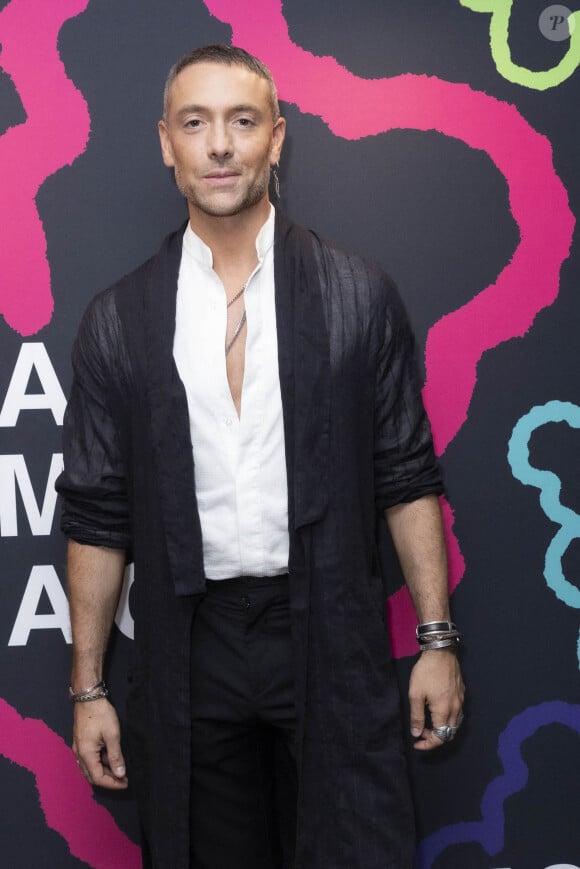 Maxime Dereymez - Photocall de la soirée des 40 ans du bijoutier "APM Monaco" à la plage La Môme lors du 75ème Festival International du Film de Cannes le 21 mai 2022. © Jack Tribeca / Bestimage 