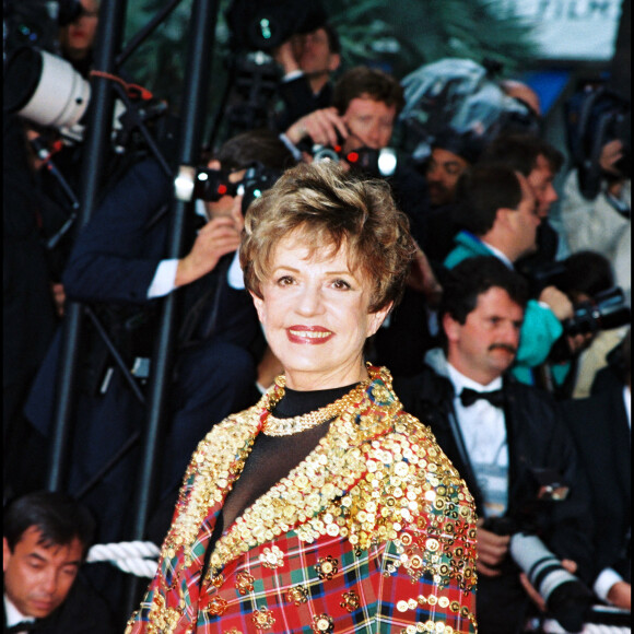 Jeanne Moreau à Cannes en 1997.