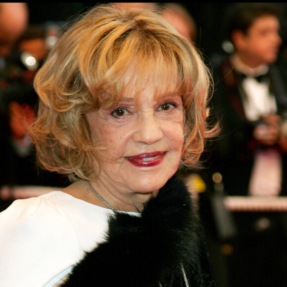 Jeanne Moreau à Cannes en 2008.