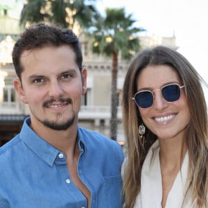 Juan Arbelaez et sa fiancée Laury Thilleman - Personnalités sur la place du Casino de Monte-Carlo dans le cadre de la seconde édition des Influencer Awards à Monaco, le 5 octobre 2019. © Olivier Huitel / Pool Monaco / Bestimage 