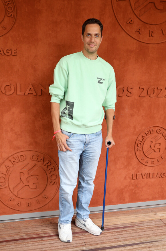 Grand Corps Malade (Fabien Marsaud) au village (jour 13) lors des Internationaux de France de Tennis de Roland Garros 2022 à Paris, France, le 3 juin 2022. © Dominique Jacovides/Bestimage 
