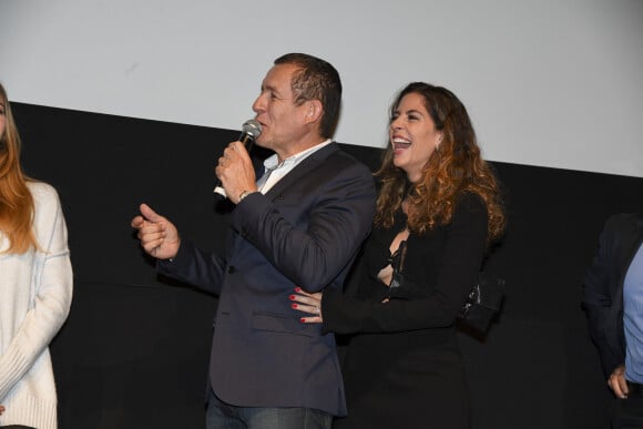 Dany Boon et sa femme Yaël - Avant-première du film "Ma famille t'adore déjà !" au cinéma Elysées Biarritz à Paris, le 7 novembre 2016. © Pierre Perusseau/Bestimage