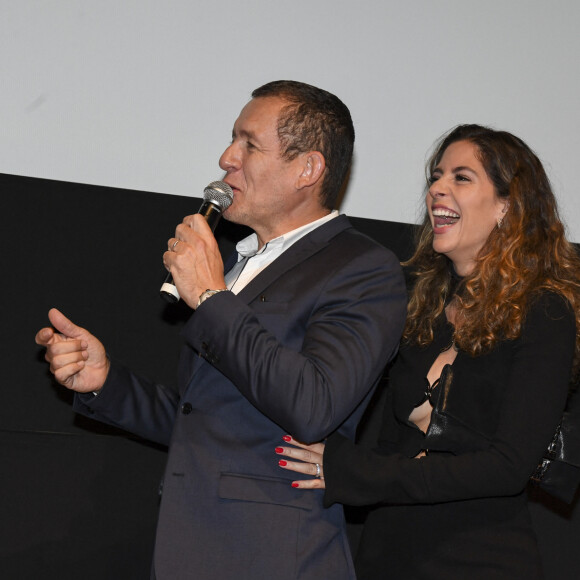 Dany Boon et sa femme Yaël - Avant-première du film "Ma famille t'adore déjà !" au cinéma Elysées Biarritz à Paris, le 7 novembre 2016. © Pierre Perusseau/Bestimage