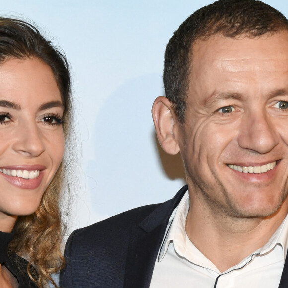 Dany Boon et sa femme Yaël - Avant-première du film "Ma famille t'adore déjà !" au cinéma Elysées Biarritz à Paris, le 7 novembre 2016. © Pierre Perusseau/Bestimage