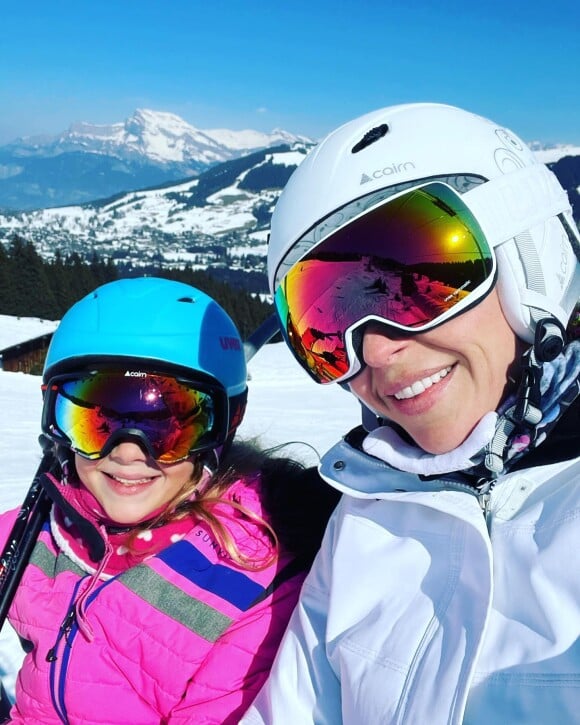 Yaël Boon et sa fille Sarah sur Instagram. Le 6 mars 2022.