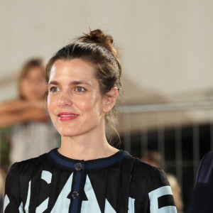 Charlotte Casiraghi, le prince Albert II de Monaco durant le Jumping International de Monaco, 16eme édition du Longines Global Champions Tour, le 2 juillet 2022. Le prix du Prince Souverain lors de la dernière journée de la compétition a été remis sur le port Hercule à Monaco. C'est le cavalier autrichien Max Kuhner qui a terminé premier, suivi par l'irlandais Darragh Kenny et du belge Olivier Philippaerts. © Claudia Albuquerque / Bestimage 