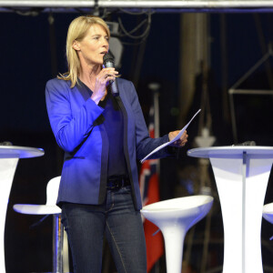 Nathalie Simon - Opération "Je rêve des Jeux", mobilisation nationale en soutien à la candidature de Paris pour l'organisation des Jeux Olympiques et Paralympiques de 2024. Marseille, le 25 septembre 2015 