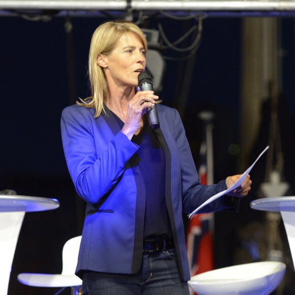 Nathalie Simon - Opération "Je rêve des Jeux", mobilisation nationale en soutien à la candidature de Paris pour l'organisation des Jeux Olympiques et Paralympiques de 2024. Marseille, le 25 septembre 2015 