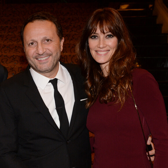 Exclusif - Arthur (Jacques Essebag) et sa compagne Mareva Galanter - Dîner de gala et vente aux enchère pour l'association "Sauveteurs sans frontières" ("Qui sauve une vie sauve l'humanité") à l'hôtel du collectionneur à Paris, France. © Rachid Bellak/Bestimage