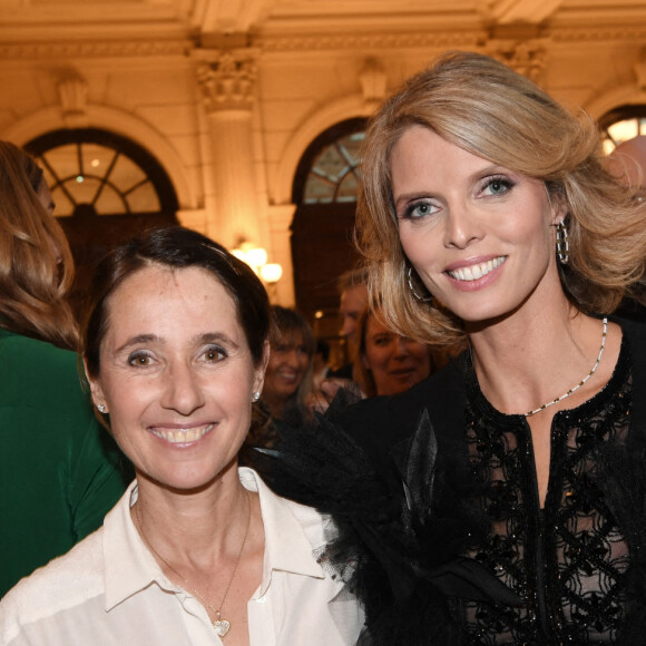 Alexia Laroche-Joubert, présidente du comité miss France, Sylvie Tellier lors du gala de l'association "Les bonnes fées" à l'InterContinental Paris le 14 juin 2022. © Rachid Bellak / Bestimage 