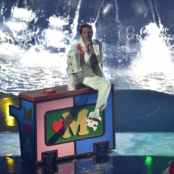 Mika - L'Ukraine remporte le concours de chanson Eurovision 2022 au Pala Olimpico de Turin, Italie, le 14 mai 2022. © ANSA/Zuma Press/Bestimage