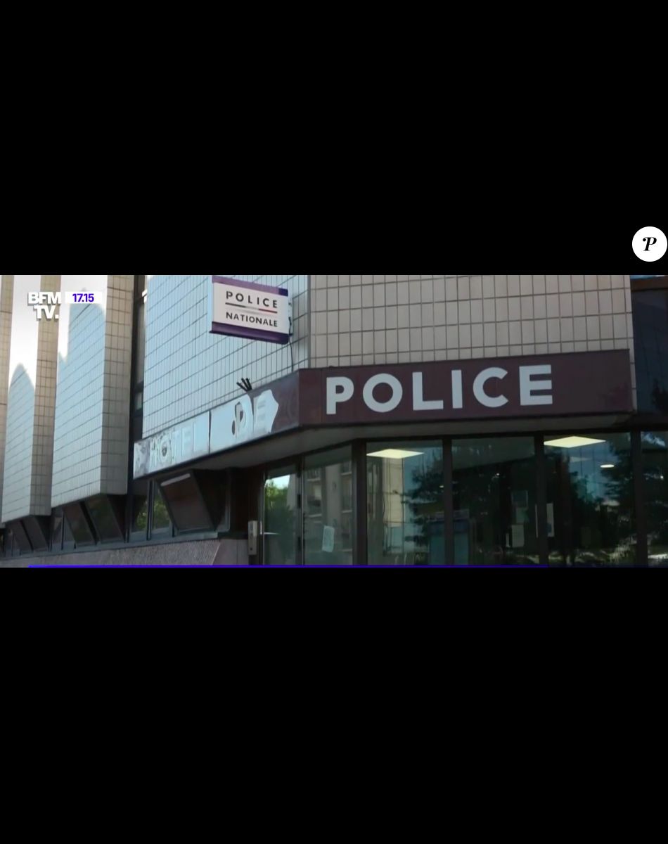 Image du reportage de BFMTV sur le rodéo urbain à Pontoise dans le Val d'Oise ce 5 août 2022. Deux enfants de 10 et 11 ans ont été grièvement blessés par un motard