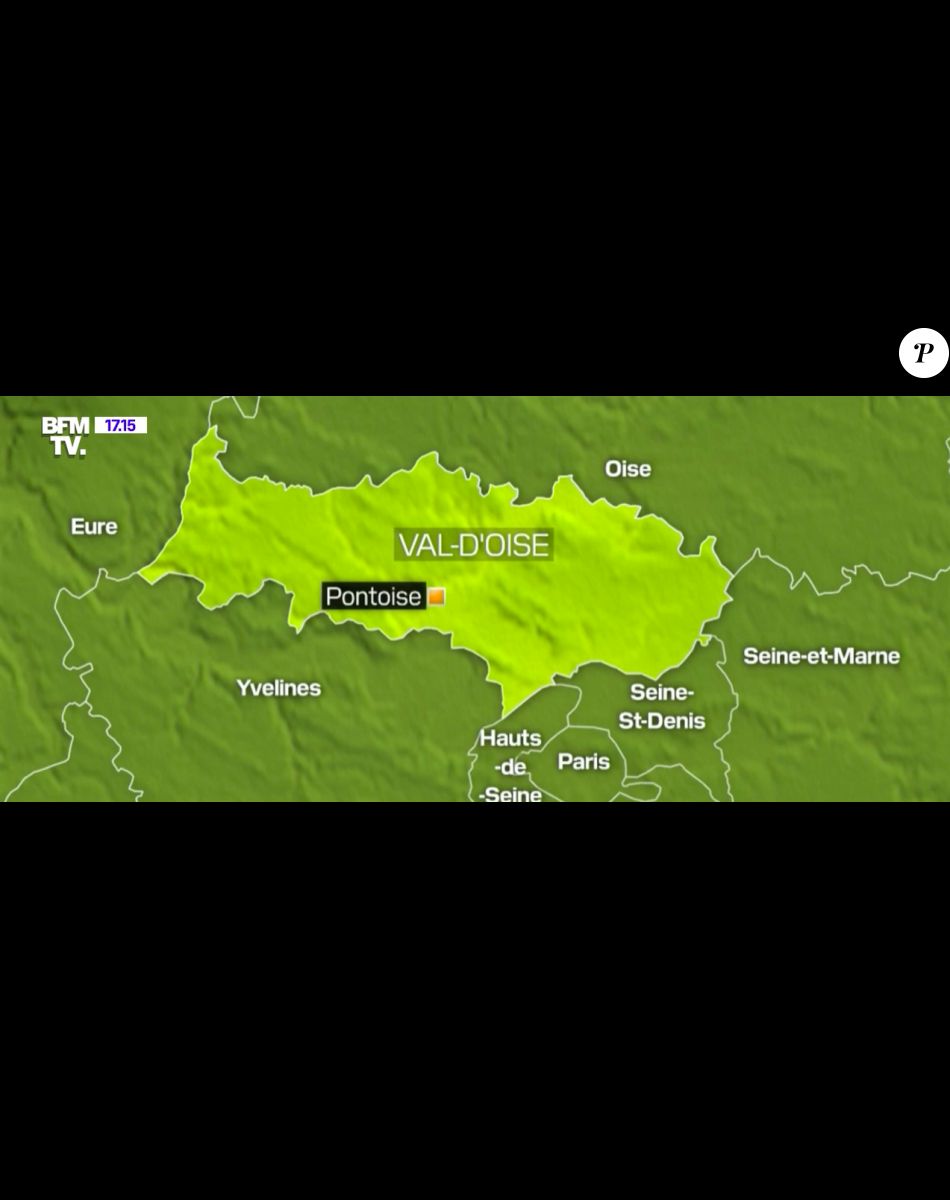 Image du reportage de BFMTV sur le rodéo urbain à Pontoise dans le Val d'Oise en Ile-de-France ce 5 août 2022. Deux enfants ont été grièvement blessés par un motard